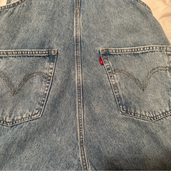 Levi’s Apron Drawstring Straight Leg Overalls size L - Picture 6 of 14